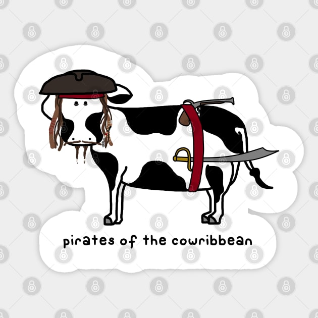 pirates of the cowribbean Sticker by paintbydumbers
